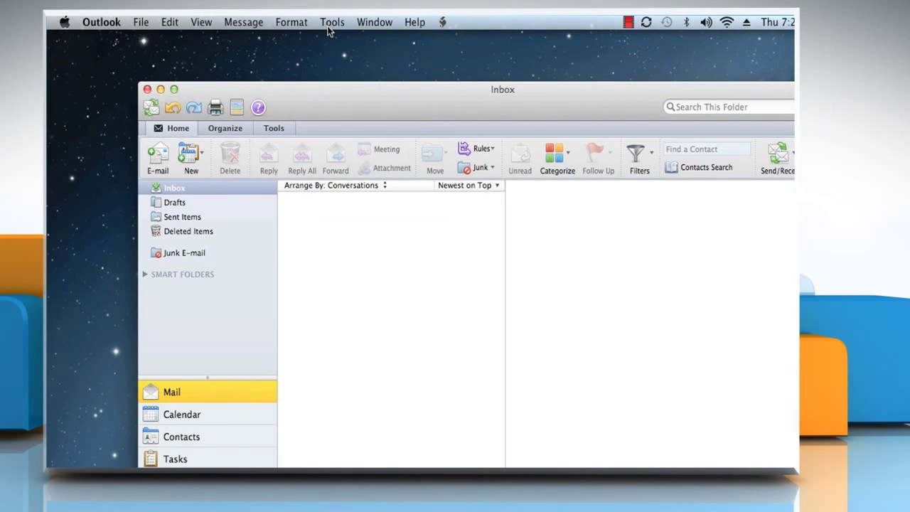 New outlook for mac